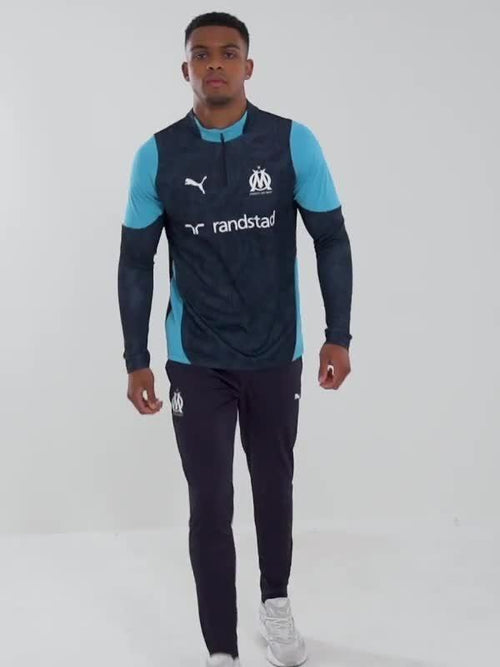 Olympique Marseille 1/4 Zip Training Top