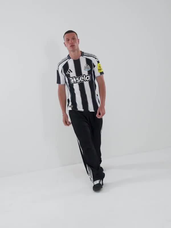 Black adidas Newcastle United FC 2025/26 Match Home Shirt - JD