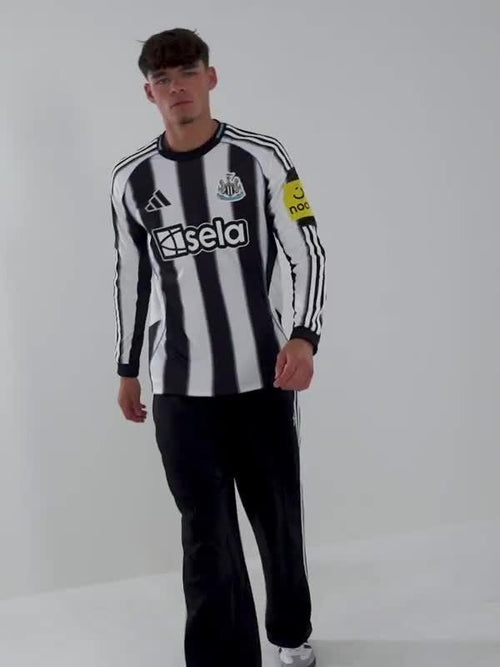 Newcastle United FC 2025/26 Long Sleeve Home Shirt