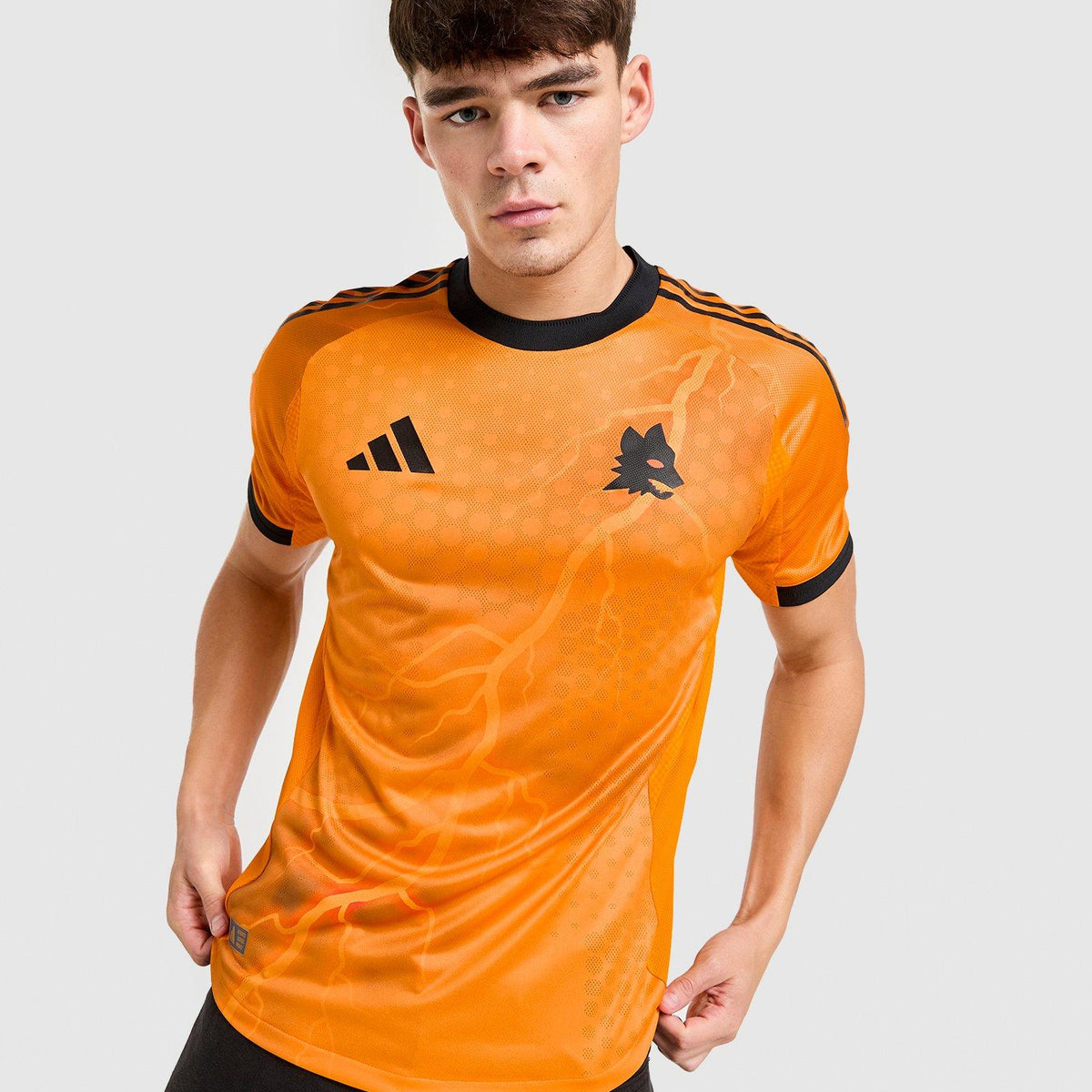 Orange adidas AS Roma 2025/26 Match Away Shirt - JD Sports Malaysia