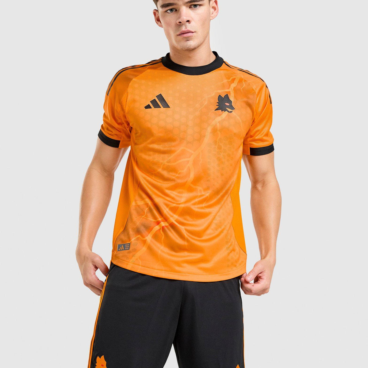 Black adidas AS Roma 2025/25 Away Shorts - JD Sports Malaysia