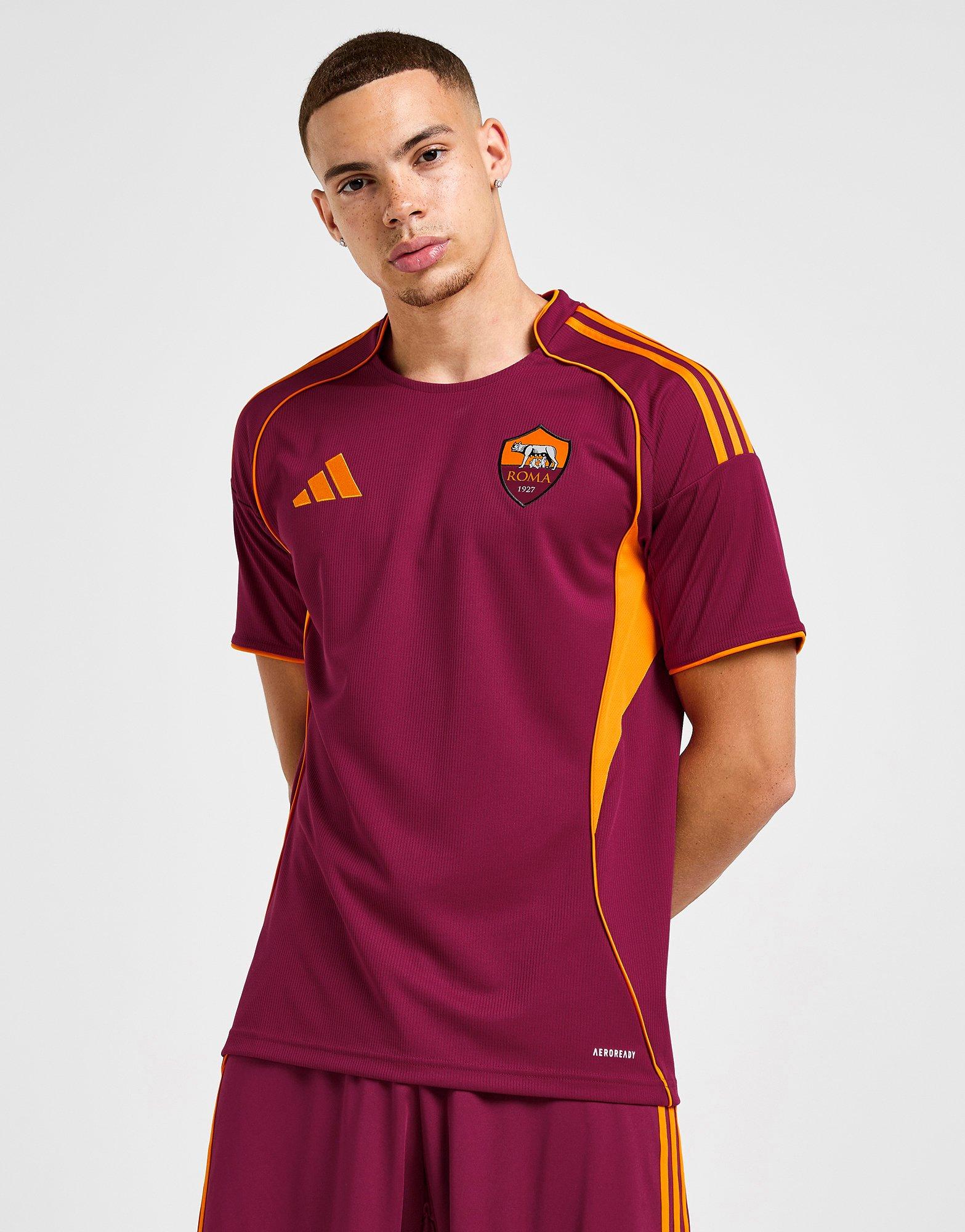 Red adidas AS Roma 2025/26 Home Shirt - JD Sports Malaysia