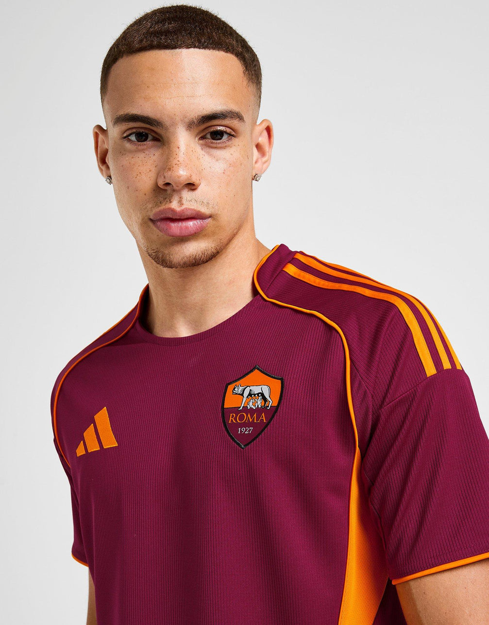 Red adidas AS Roma 2025/26 Home Shirt - JD Sports Malaysia