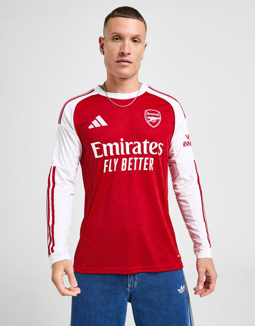 Arsenal FC 2025/26 Long Sleeve Home Shirt