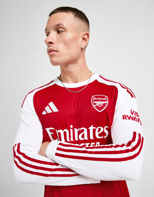 Arsenal FC 2025/26 Long Sleeve Home Shirt