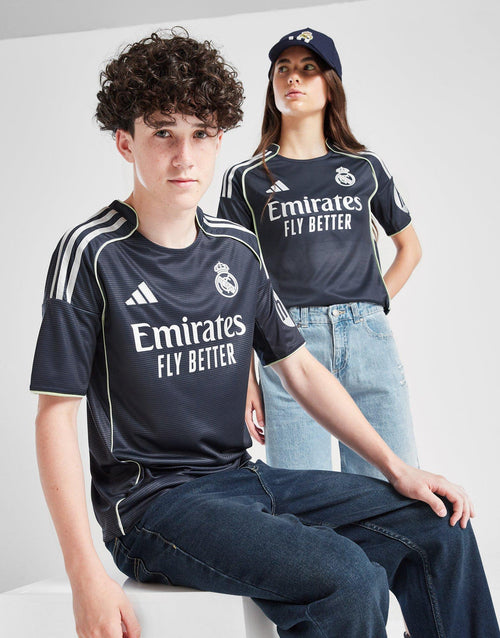 Real Madrid 2025/26 Away Shirt Junior