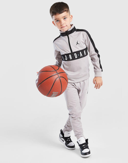 Poly 1/4 Zip Tracksuit Children's