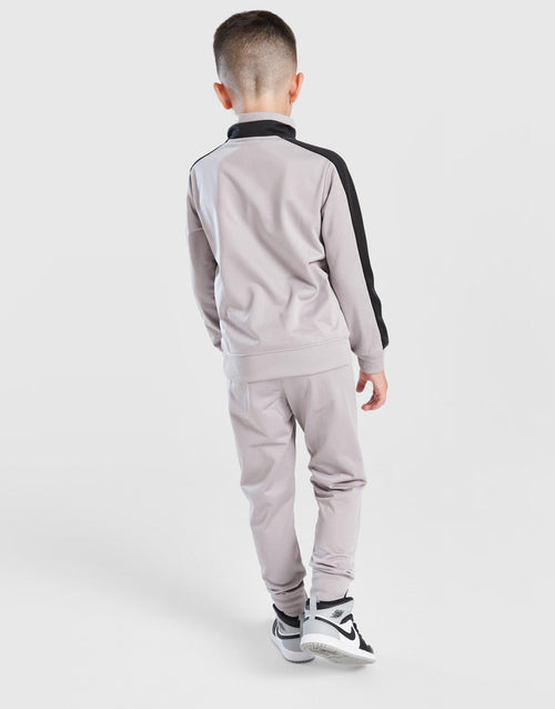 Poly 1/4 Zip Tracksuit Children's