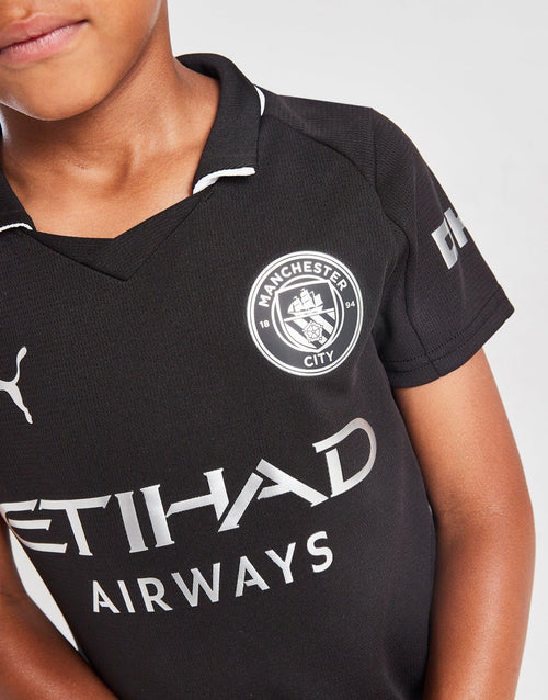 Manchester City FC 2025/26 Away Kit Children