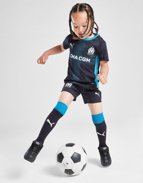 Olympique Marseille 2025/26 Away Kit Children