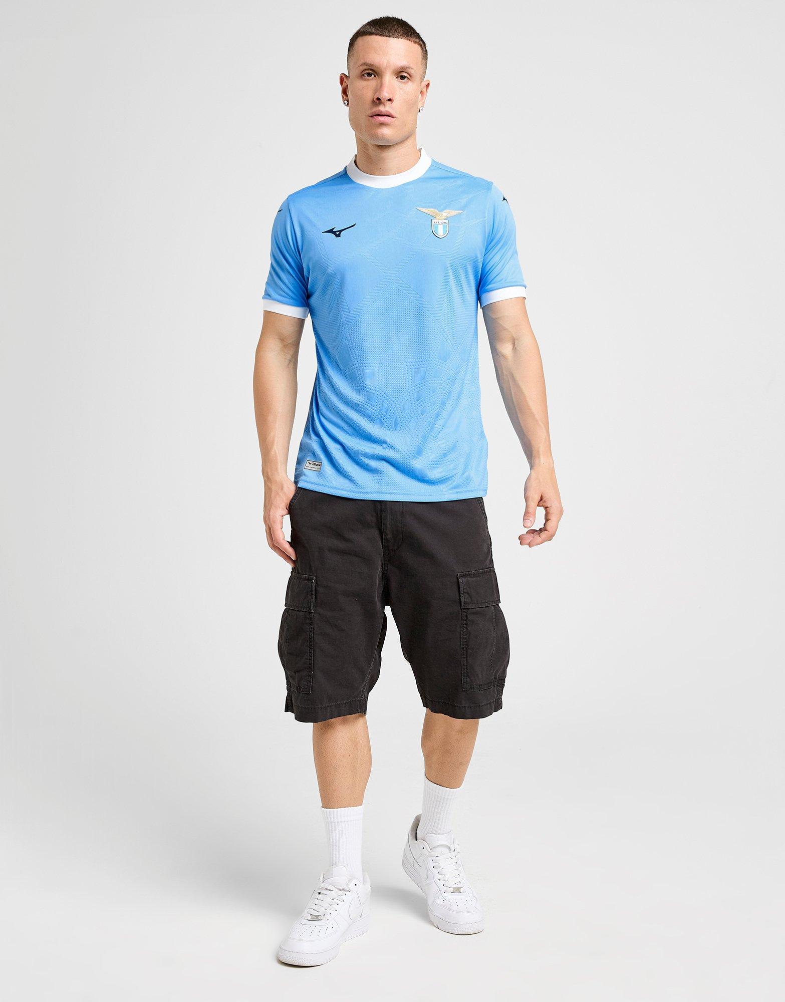 Blue Mizuno S.S. Lazio 2025/26 Home Shirt - JD Sports Malaysia