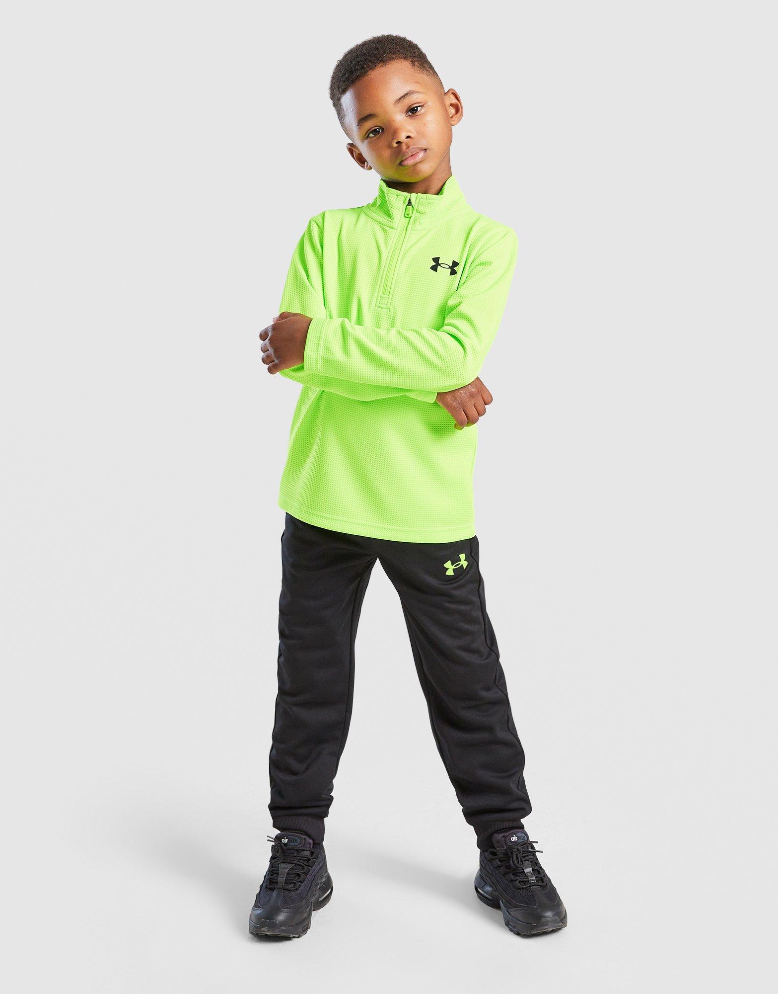 Tech Grid 1/4 Zip Tracksuit Children's