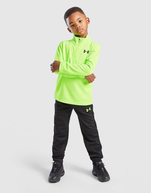 Tech Grid 1/4 Zip Tracksuit Children's