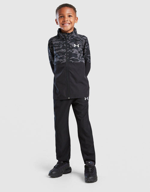 Vanish Full Zip Camo Tracksuit Children