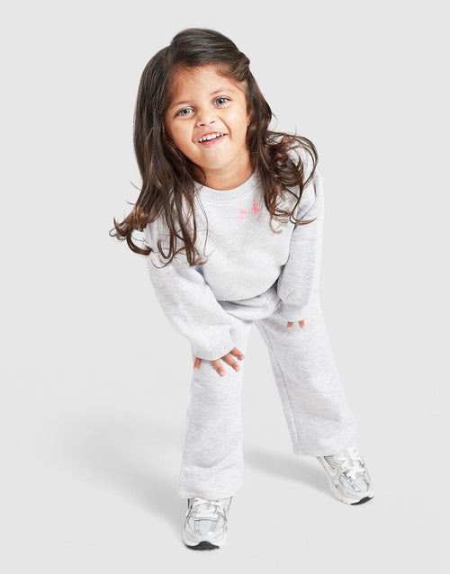 Girls' Crew Wide Leg Tracksuit Infant