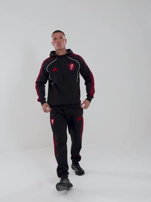 Black adidas Liverpool FC Urban Purist Hoodie - JD Sports Malaysia