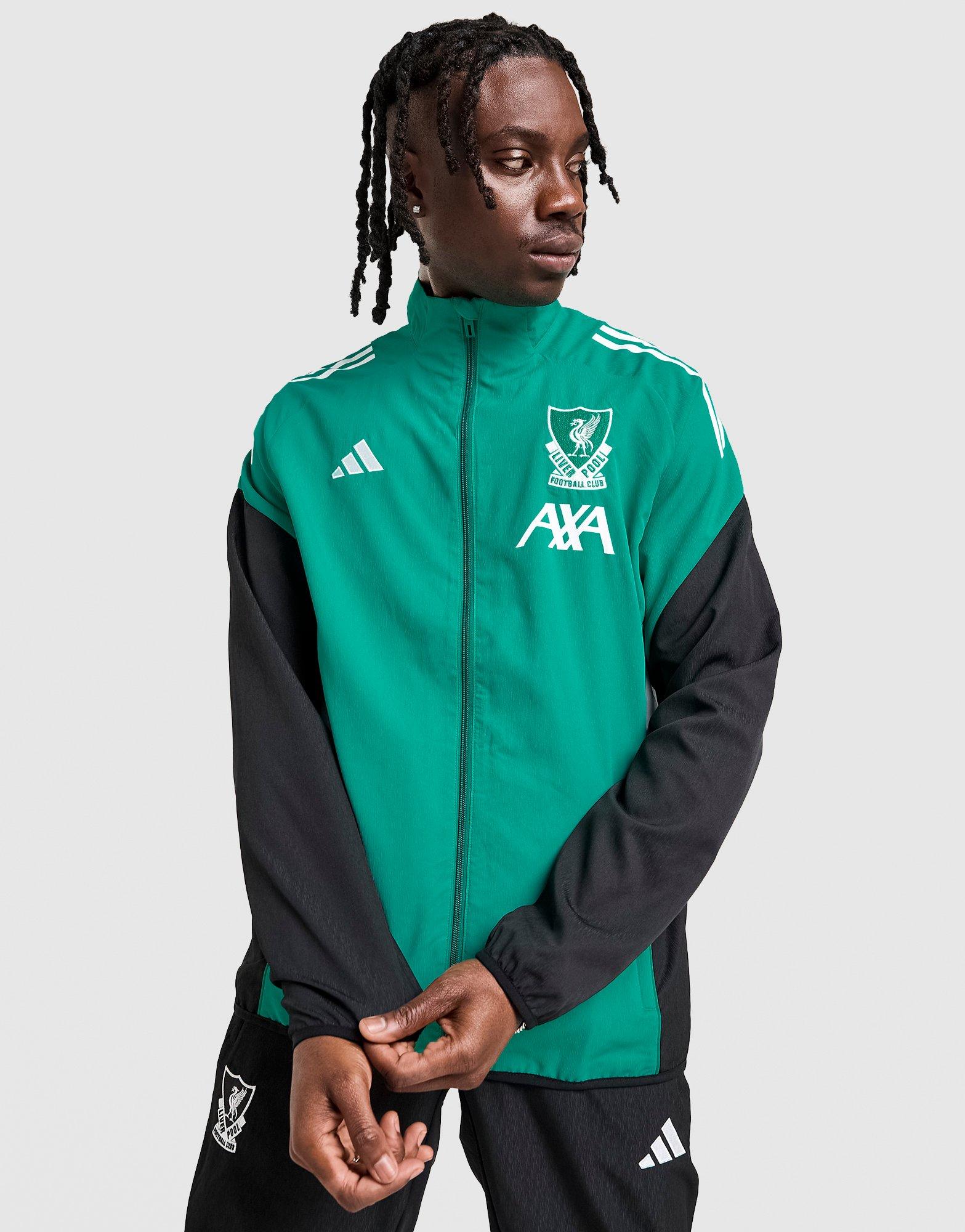 Green adidas Liverpool FC European Presentation Jacket - JD Sports