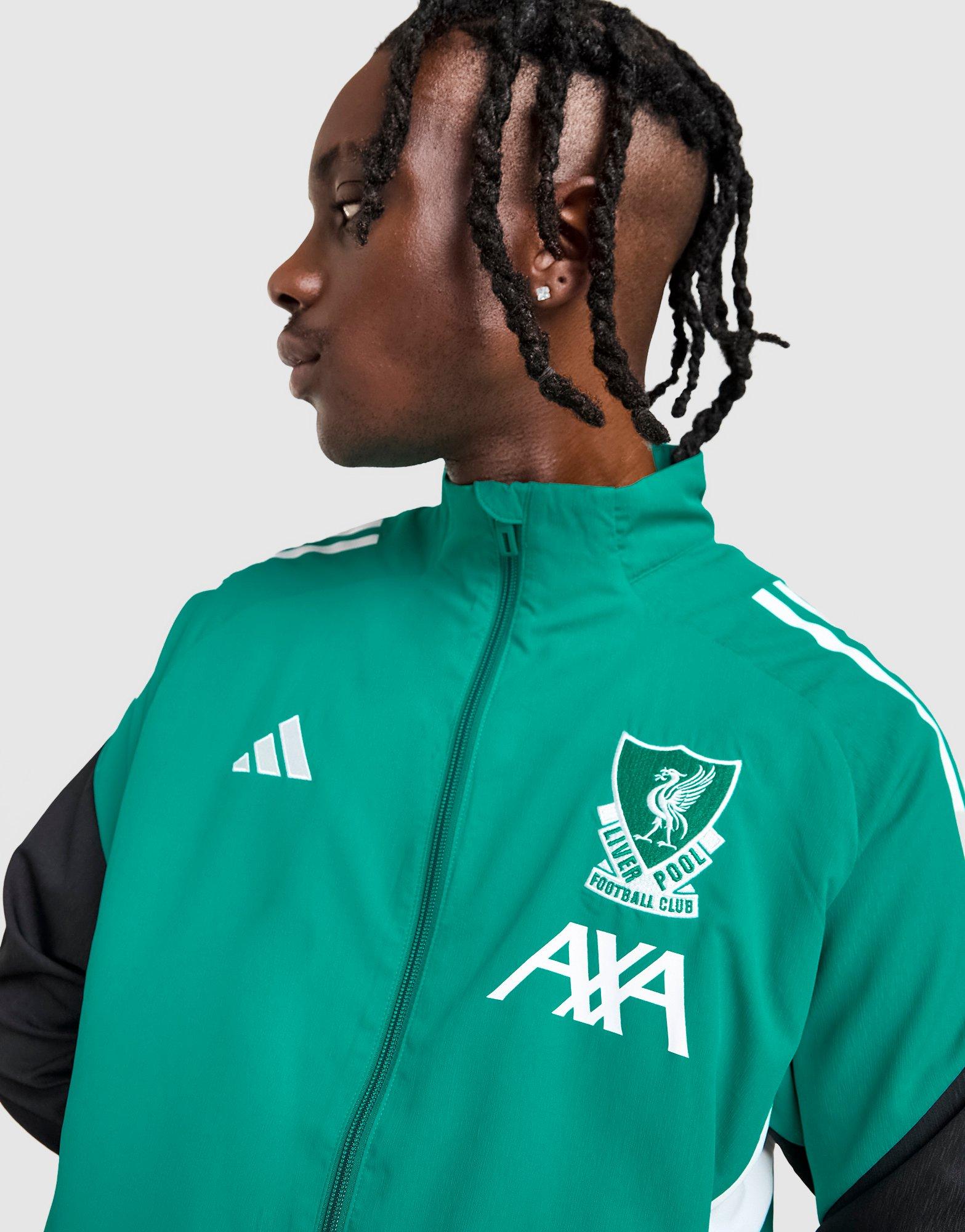 Green adidas Liverpool FC European Presentation Jacket - JD Sports