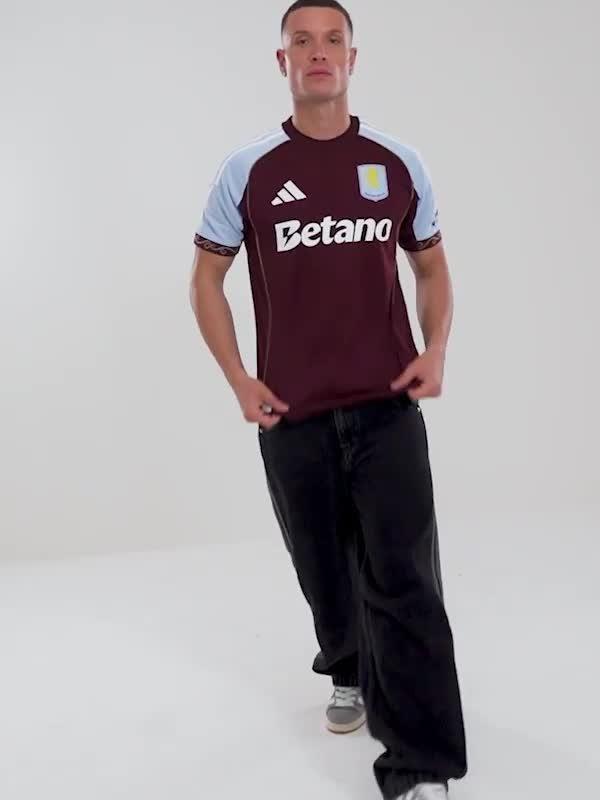 Purple adidas Aston Villa FC 2025/26 Match Home Shirt - JD Sports