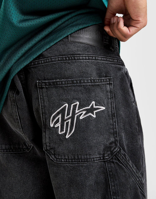 H Galaxy Denim Shorts