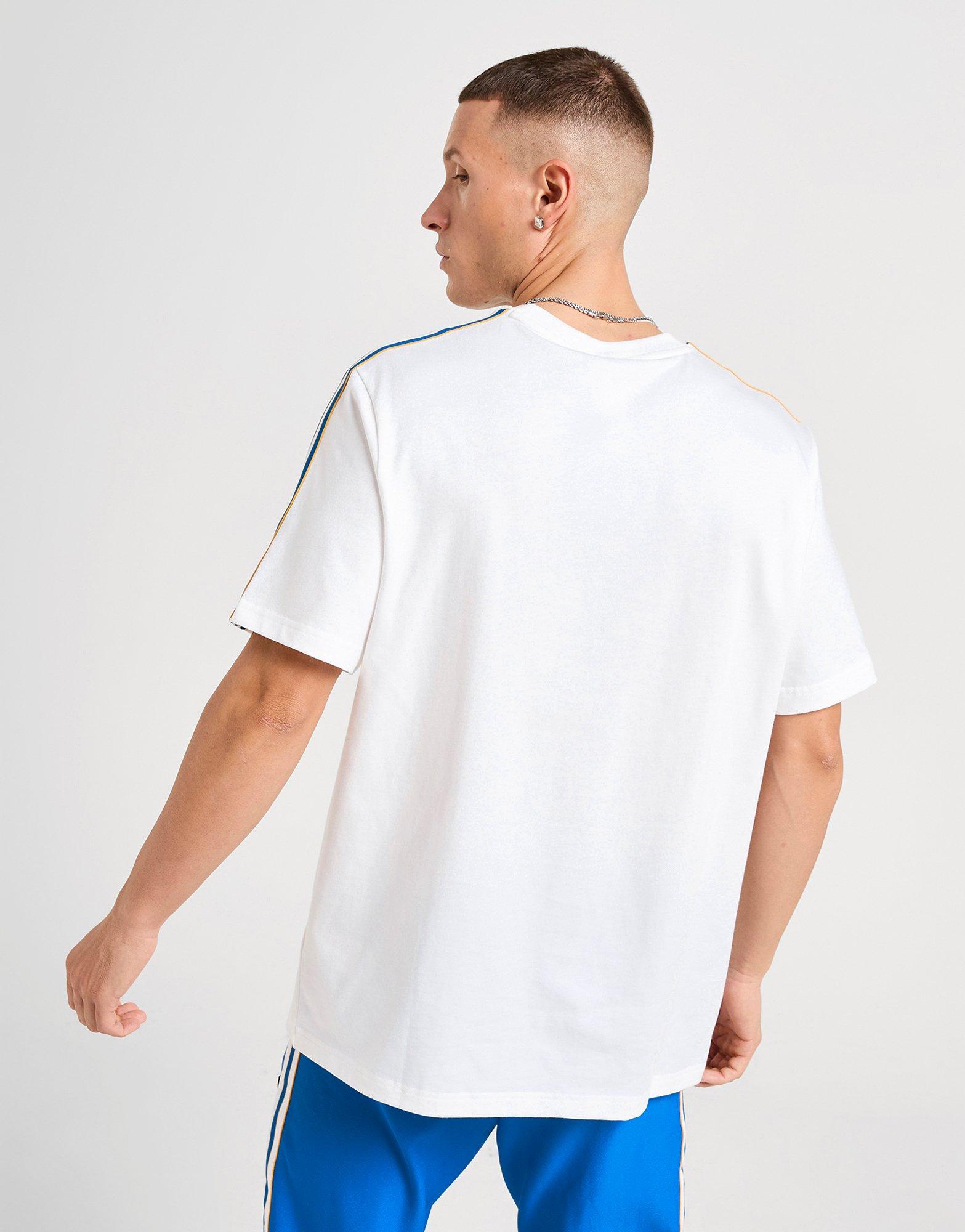 White adidas Real Madrid Terrace Icons T-Shirt - JD Sports Malaysia