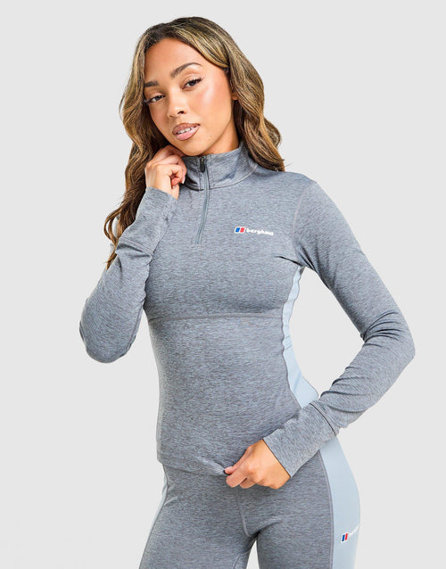 Tech Marl 1/4 Zip Top