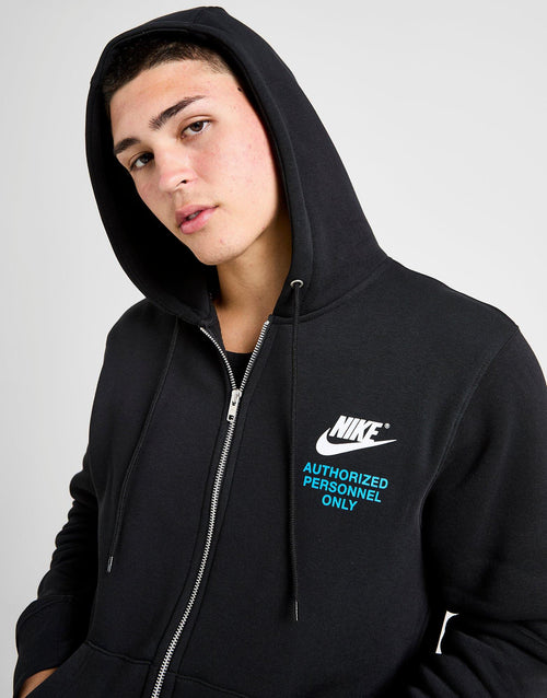 Authorised Full Zip Hoodie