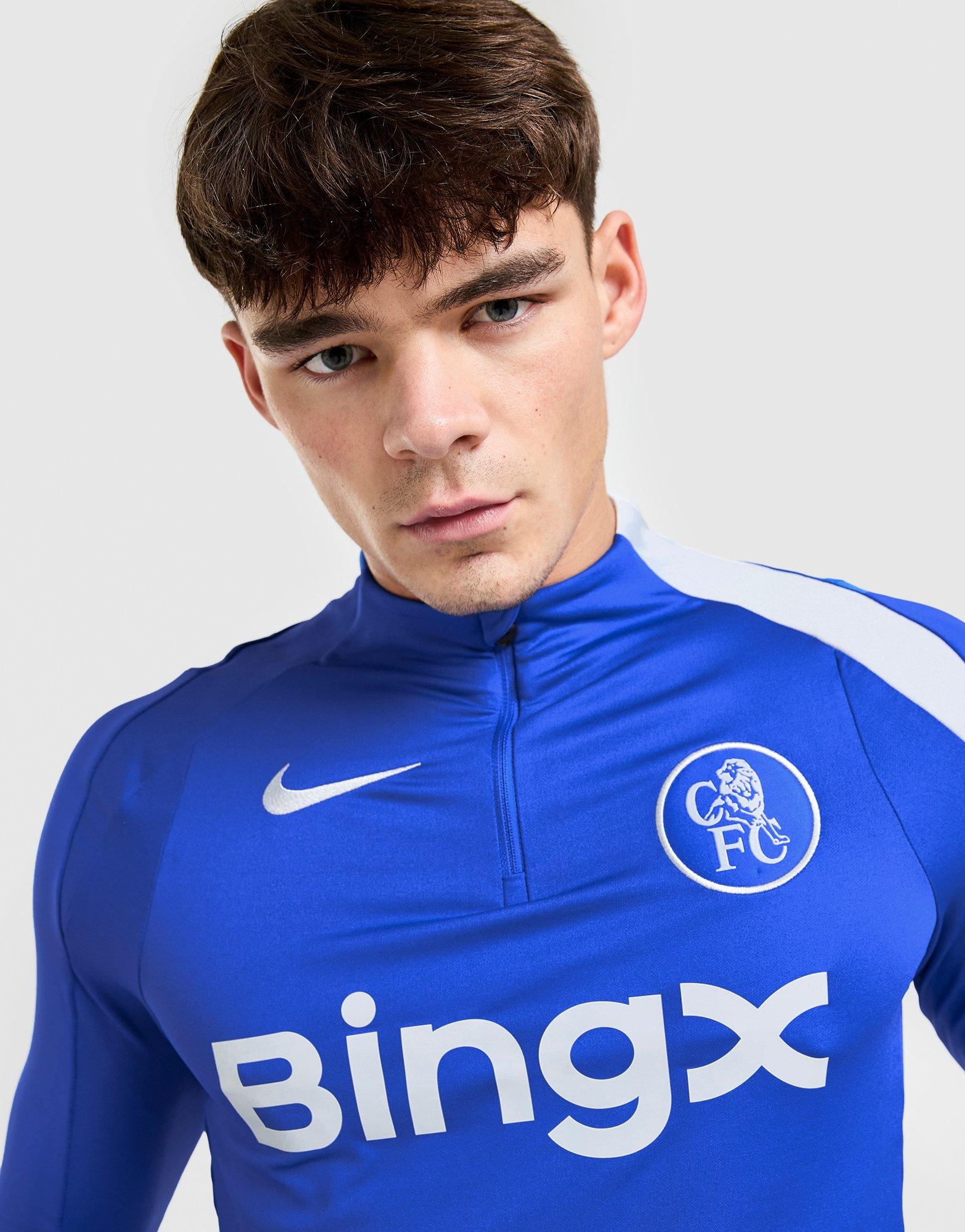 Blue Nike Chelsea FC Strike Drill Top - JD Sports Malaysia