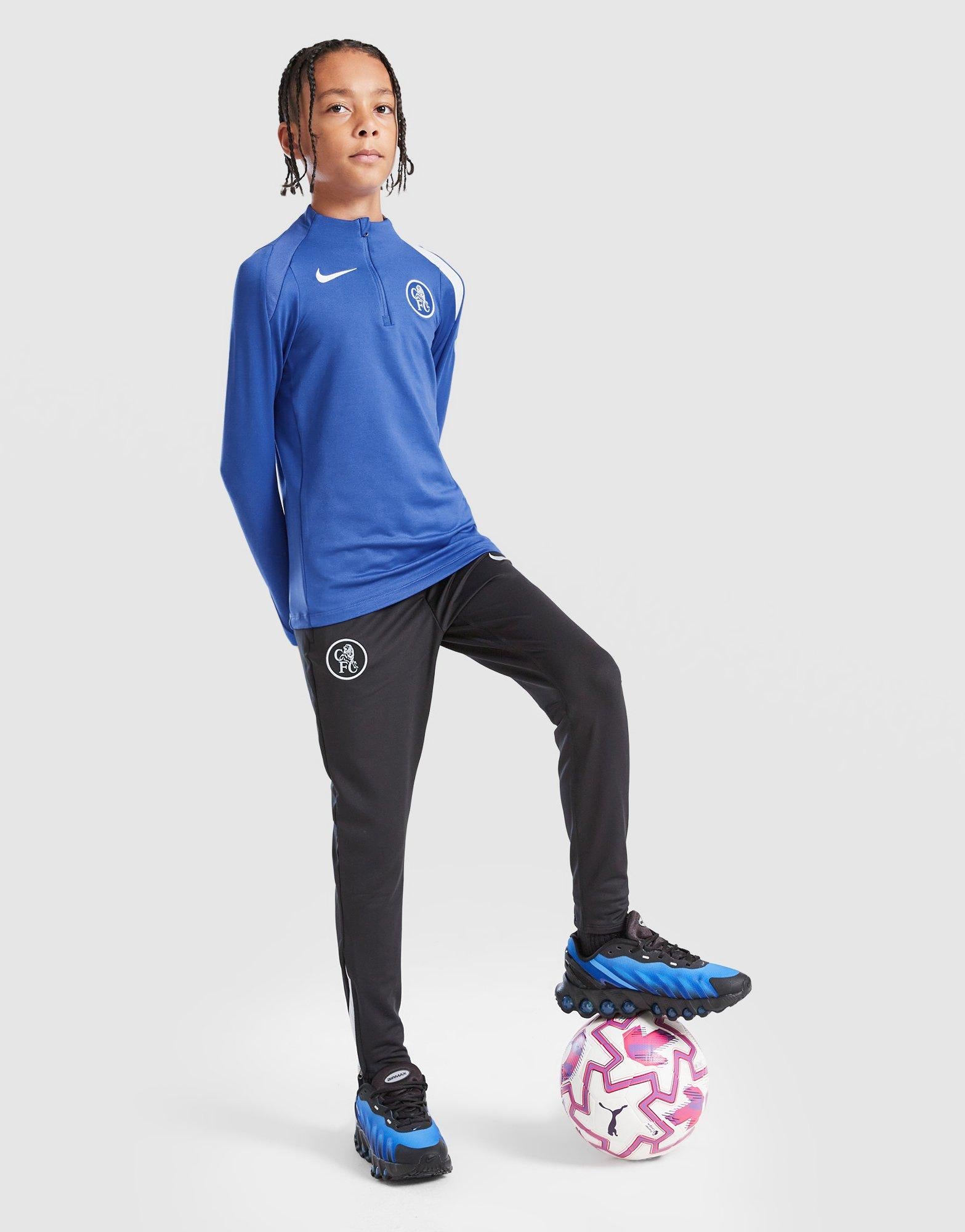 Black Nike Chelsea FC Strike Track Pants Junior - JD Sports Malaysia