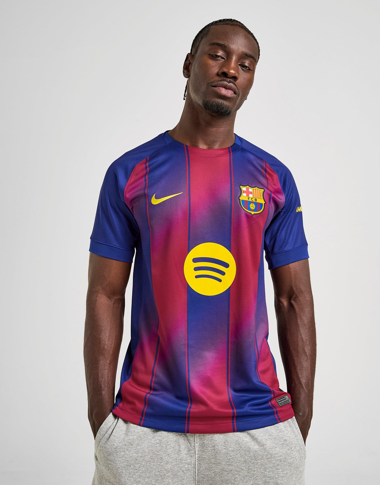 Black Nike FC Barcelona 2025/26 Stadium Home - JD Sports Malaysia