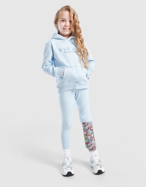 Girls' Tonal Graphic Hoodie/Leggings Set Children
