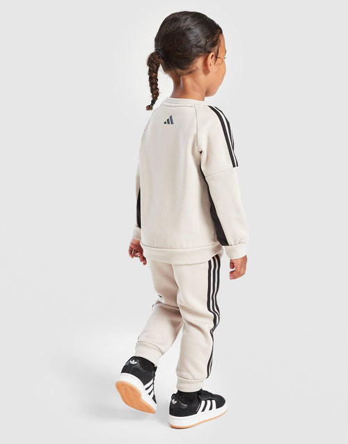Colour Block Linear Crew Tracksuit Infant's
