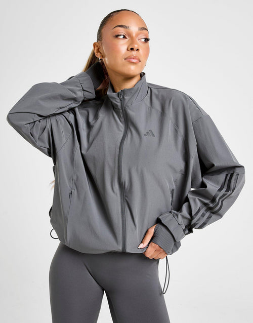 Hyperglam Ribbed Windbreaker