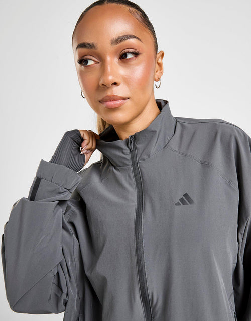 Hyperglam Ribbed Windbreaker