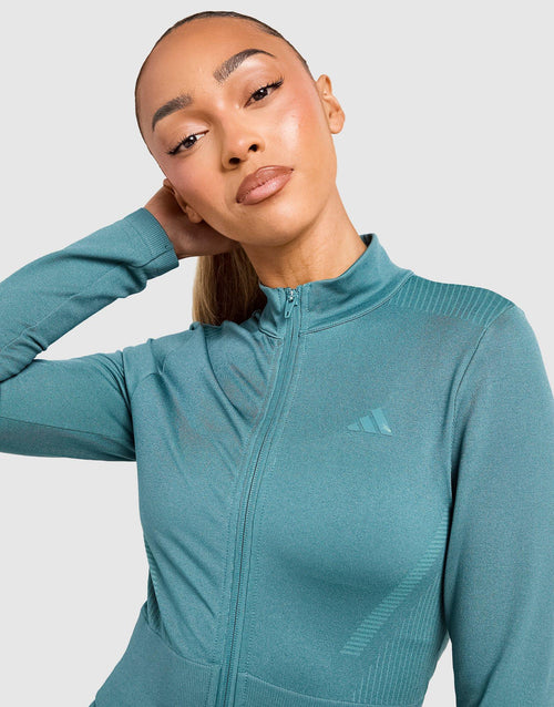 Seamless Full Zip Top