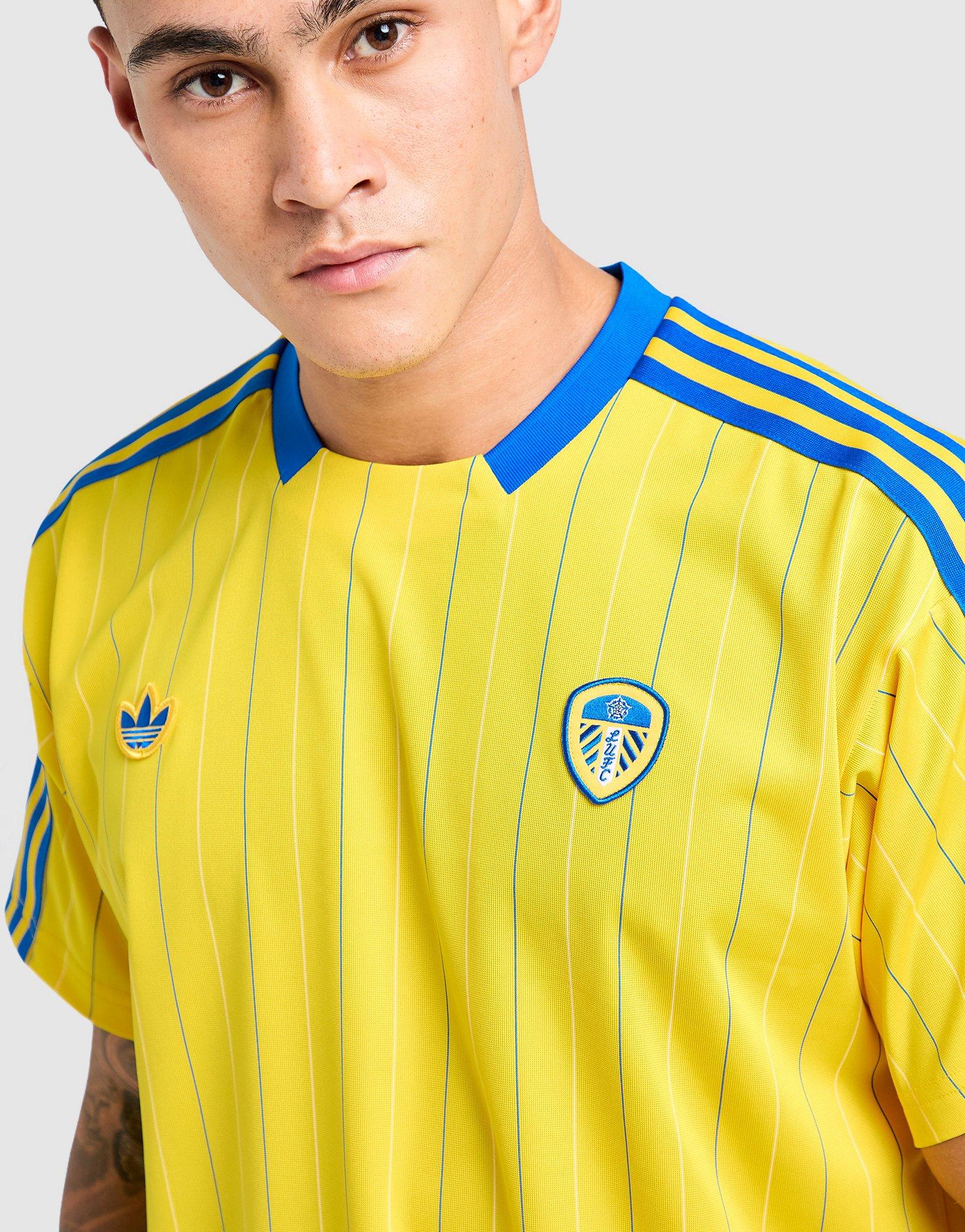 Leeds United adidas シャツ Yellow adidas Leeds United FC Icon Shirt - JD Sports Malaysia