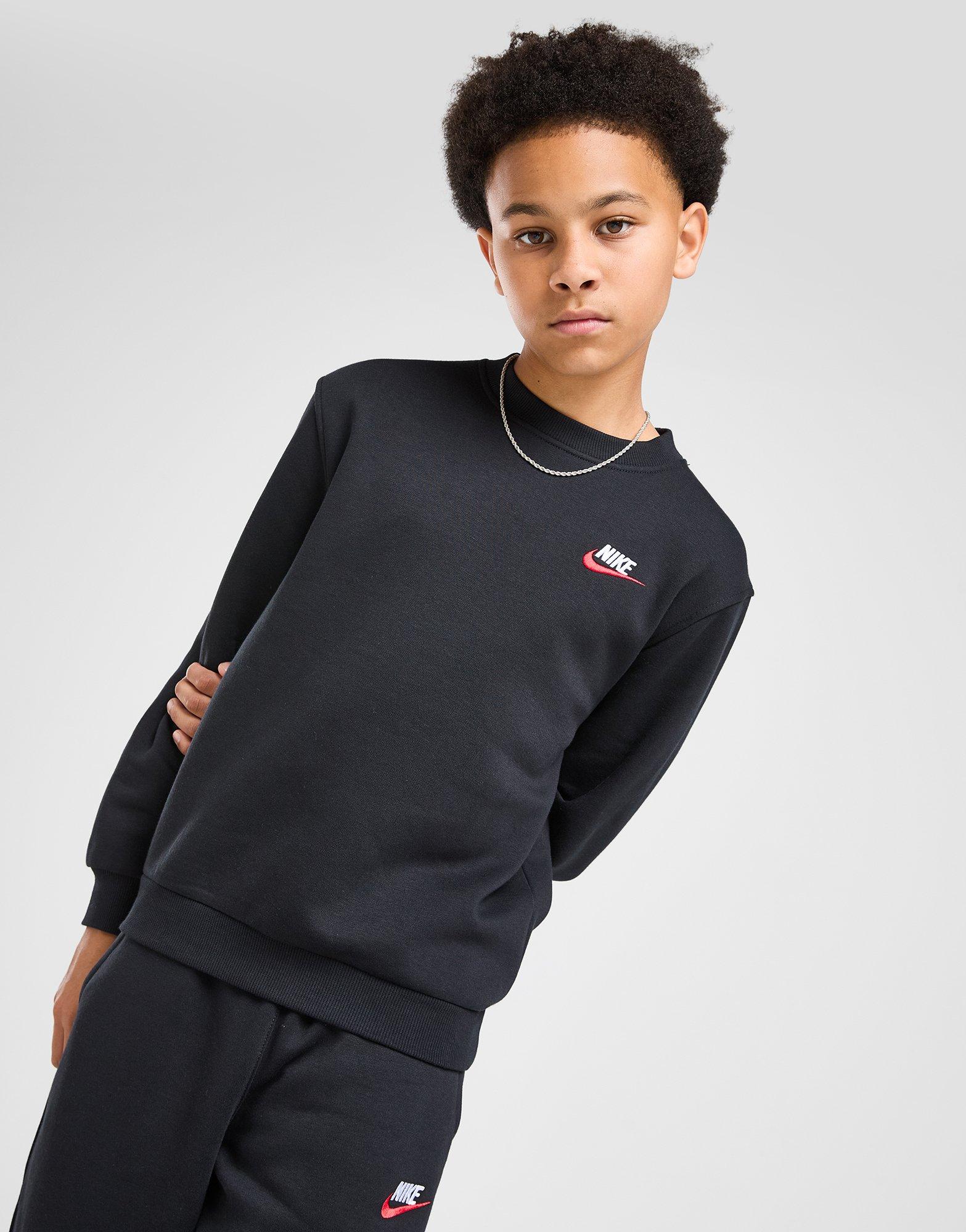 black nike jumper junior
