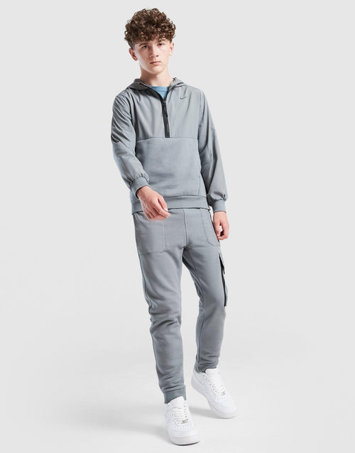 City Utility Fleece 1/2 Zip Hoodie Junior
