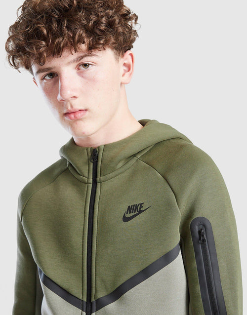 Tech Fleece Full Zip Hoodie Junior's