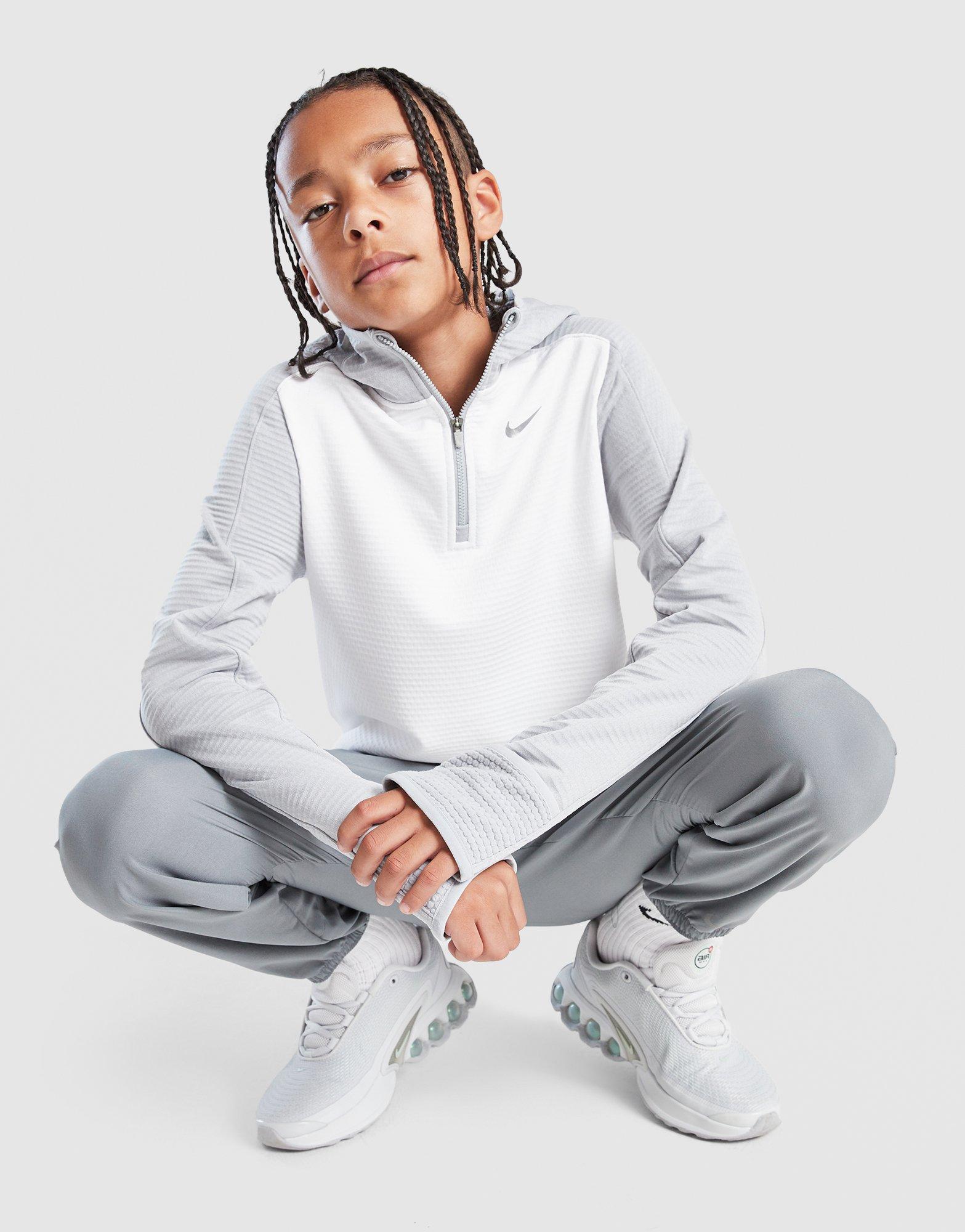 white nike hoodie junior