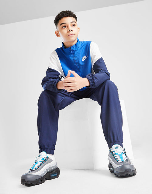 Woven Colour Block Tracksuit Junior