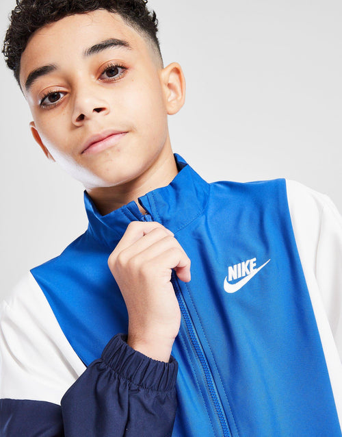 Woven Colour Block Tracksuit Junior