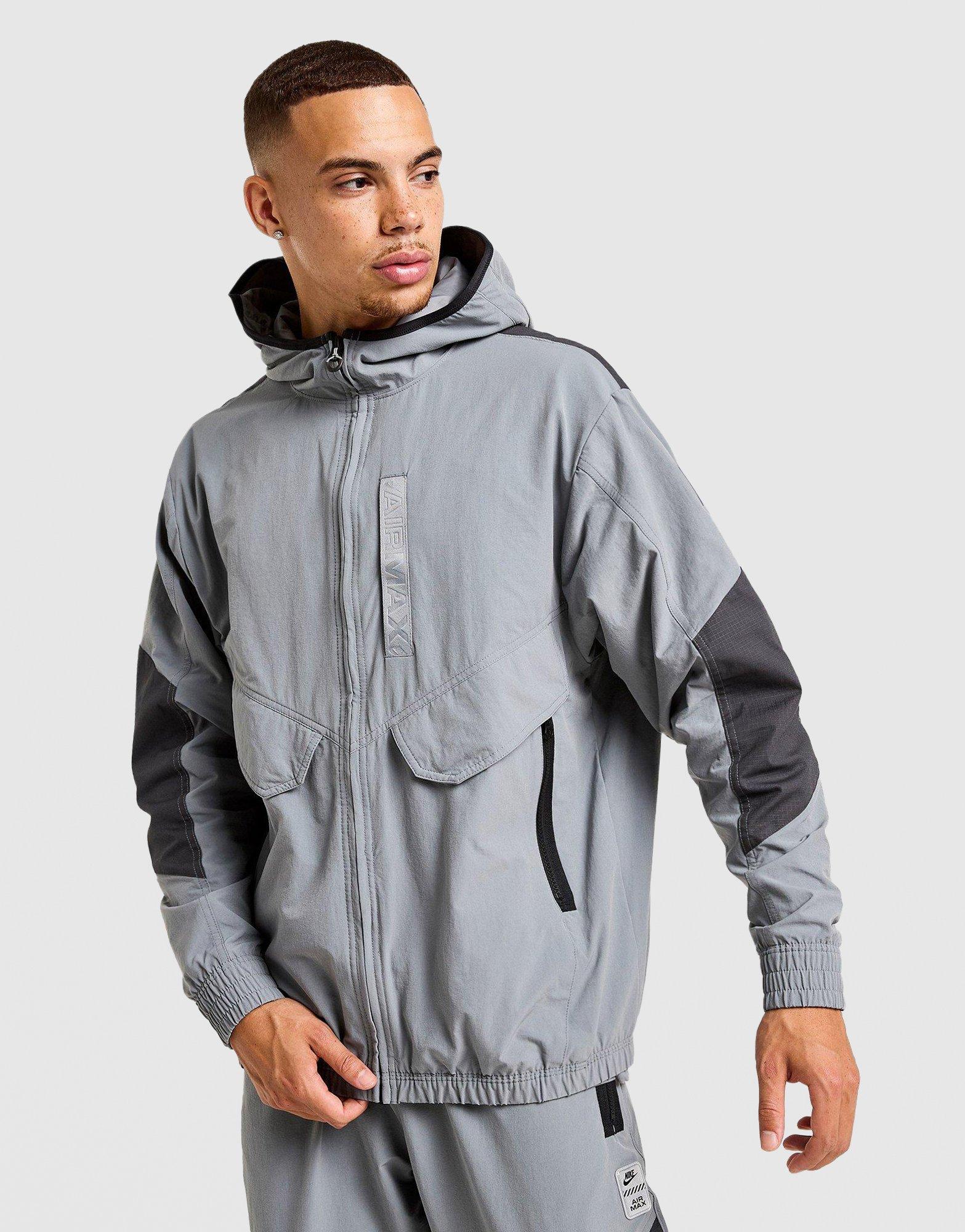Grey Nike Air Max Woven Jacket - JD Sports Malaysia