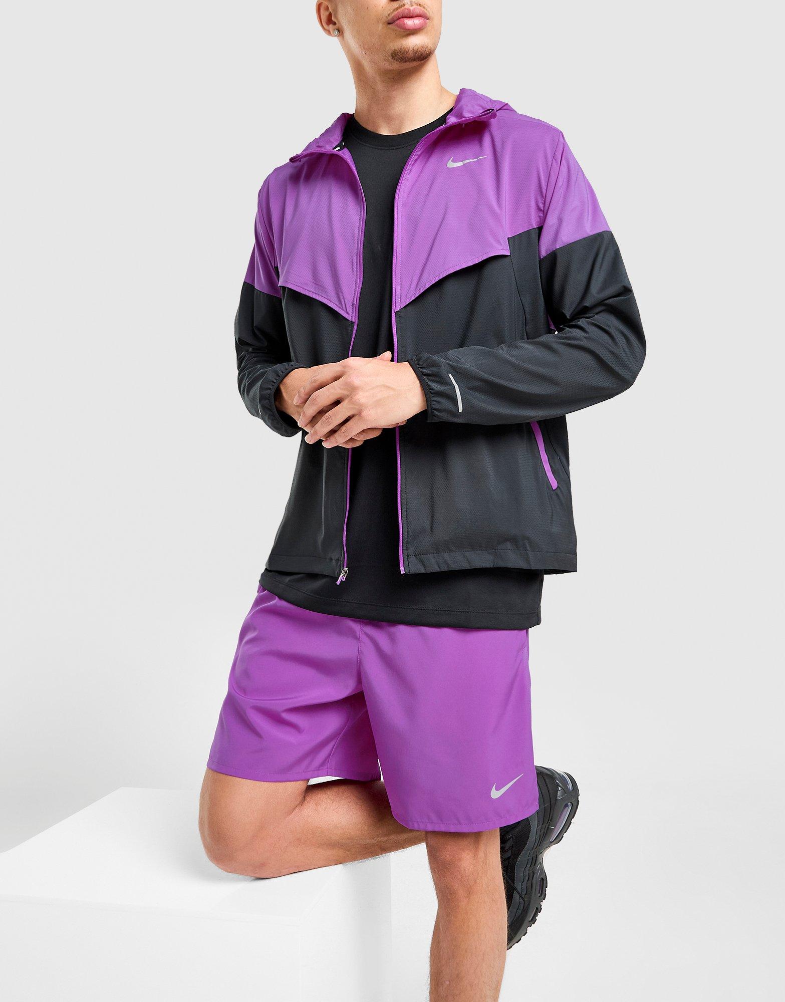 超値下げCHALLENGER/FIRE SHORTS（PURPLE/BLACK） Purple Nike Challenger Shorts - JD Sports Malaysia