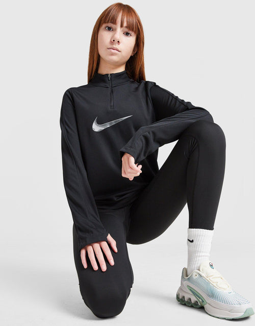 Swoosh 1/2 Zip Top Junior's