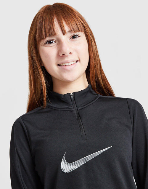 Swoosh 1/2 Zip Top Junior's