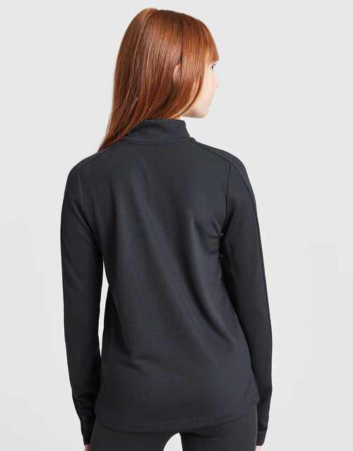 Swoosh 1/2 Zip Top Junior's