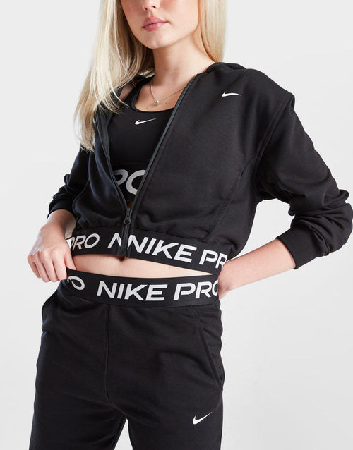 Pro Crop Full Zip Hoodie Junior's