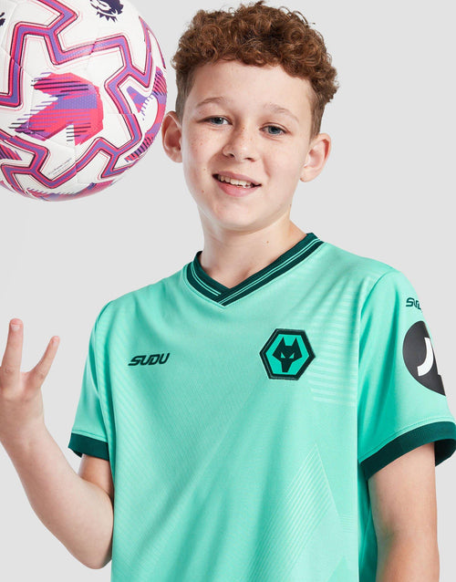 Wolverhampton Wanderers FC 2025/26 Away Shirt JNR