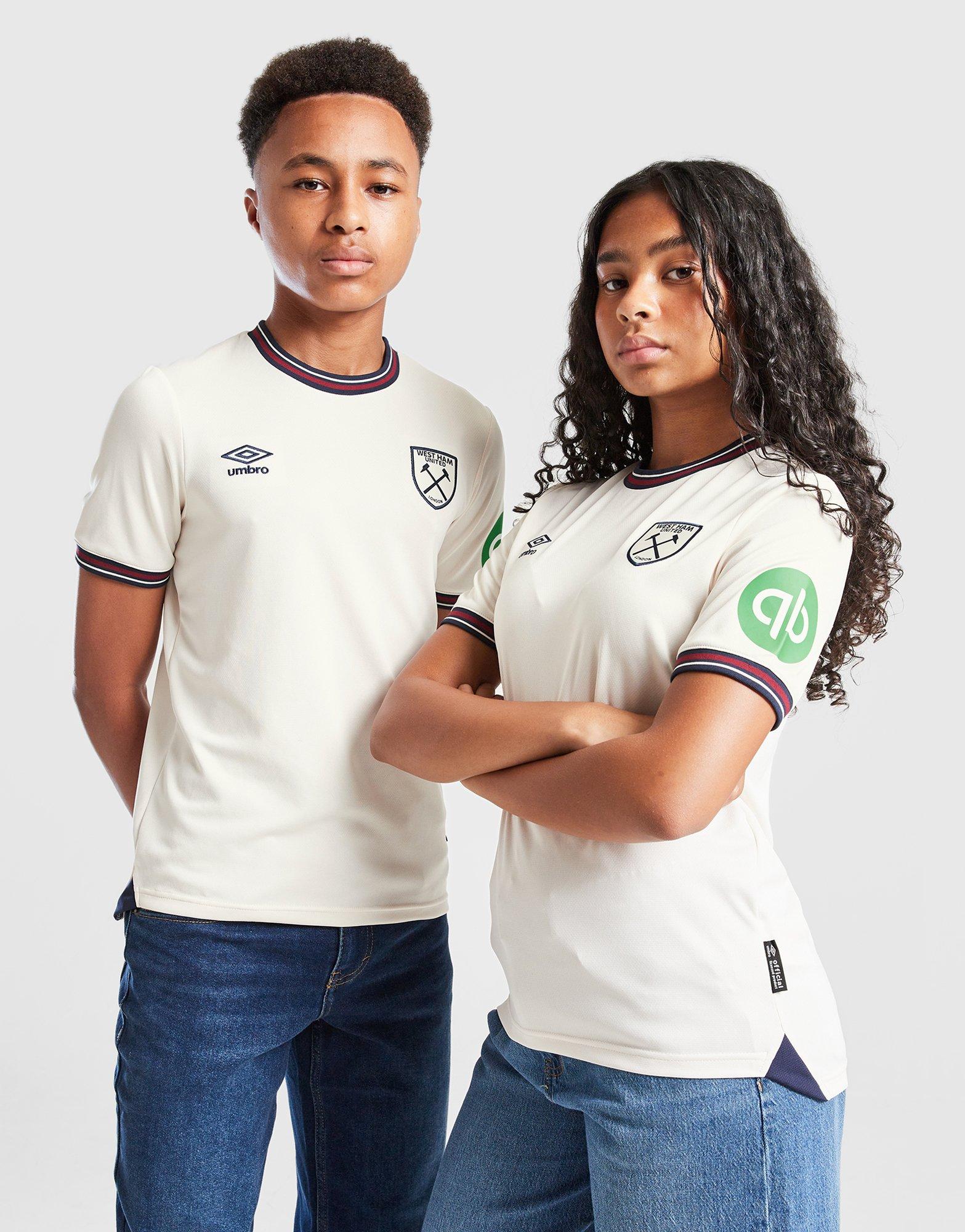 West Ham United FC 2025/26 Away Shirt Junior